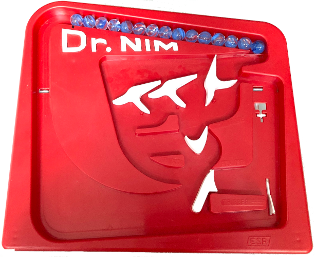 Image of Dr. Nim game setup to play